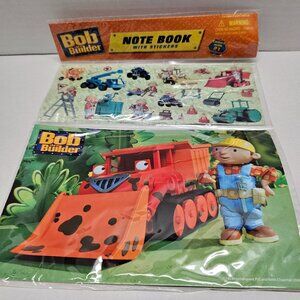 New Fun Bob the Builder & Friends Activity Note Book With Tons of Stickers